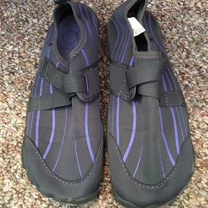 OP slip on stretchy shoes. 9/10 large